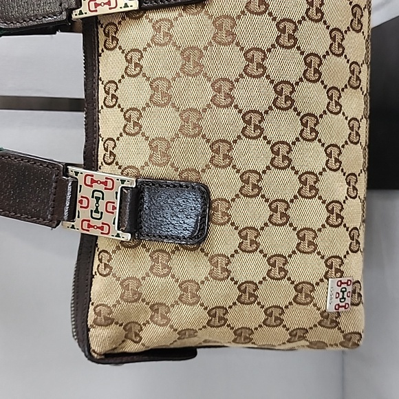 ✨️GUCCI GG Canvas Web Sherry Line Handbag - Picture 2 of 16
